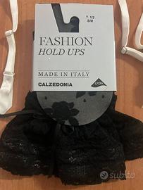 Calzedonia Calze Autoregenti Nere Taglia 1/2 -S/M