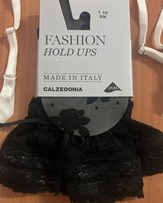 Calzedonia Calze Autoregenti Nere Taglia 1/2 -S/M