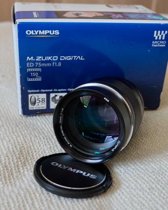 Olympus M.Zuiko Digital ED 75mm  F/1.8