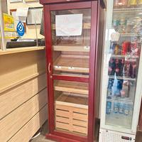 ESPOSITORE UMIDIFICATORE PER SIGARI IN LEGNO