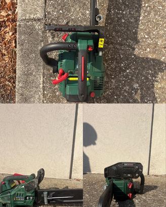 Motosega e motozappa