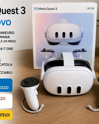 Meta Quest 3 usato 6-7 ore, aquistato da Unieuro
