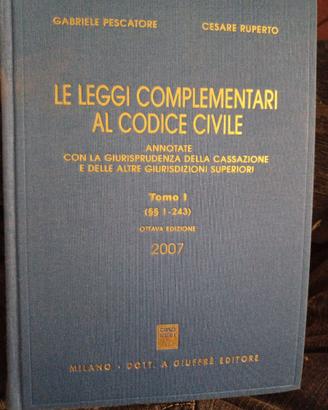 Pescatore-Ruperto Leggi complementari codice civil