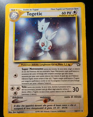 Togetic Holo (NG 16/111) Neo Genesis LP/Creased IT
