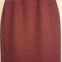 Gonna Missoni in lana rosa antico