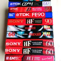 10 Musicassette Misto 1 (TDK, Sony, Maxell, Emtec)