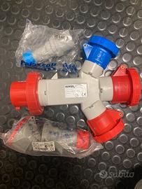 Moltiplicatore adattatore spina Gewiss GW64063