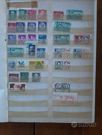 Album francoblli anni 60-70