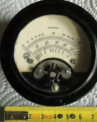 Milliamperometro vintage O.A.R. Anni 50