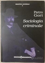 SOCIOLOGIA CRIMINALE