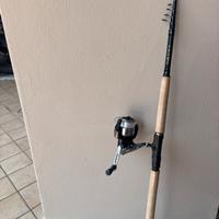 Canna da pesca per coregone/persico con mulinello