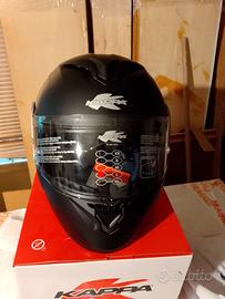 Casco Kappa kv32 nero opaco taglia L