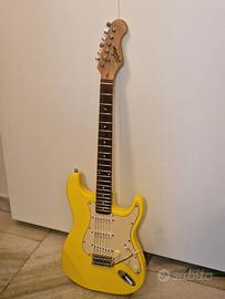 Chitarra elettrica+ custodia imbottita TRATTABILE