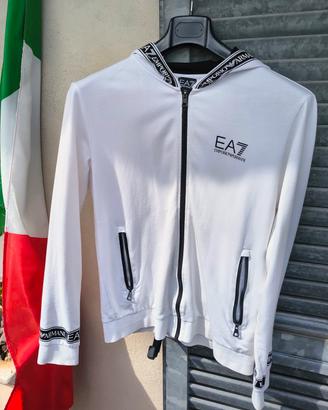 Felpa Bianca EA7 Emporio Armani