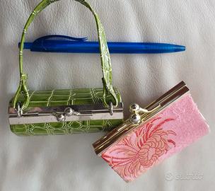 Set di due eleganti borsettine vintage