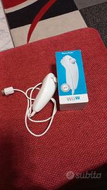 Controller Nunchuck Remote per WiiU colore bianco