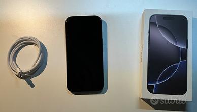 iPhone 16 pro nero  128 gb