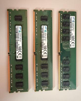 RAM Samsung 12GB (3x4GB) DDR4 2133MHz per Desktop