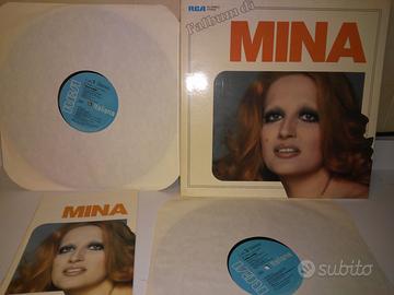 Cofanetto 3 LP 33 giri Mina l'album RCA ML 33386-3