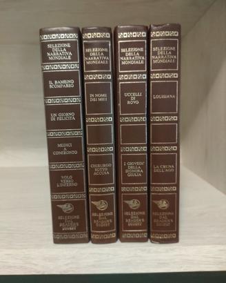 Libri " selezione della narrativa mondiale"