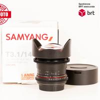 Samyang 14 T3.1 ED AS IF UMC II (Canon)