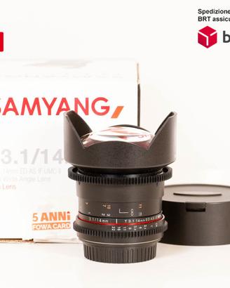 Samyang 14 T3.1 ED AS IF UMC II (Canon)