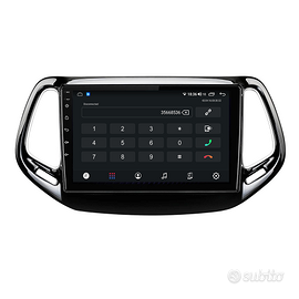 ANDROID autoradio navigatore Jeep Compass 2 MP GPS