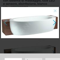 Vasca semincaso Alesi   +miscelatore Axor  