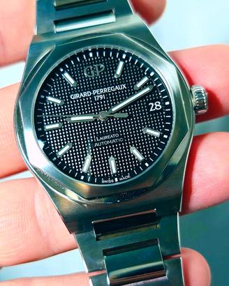 GP Laureato 42mm nero 81010 nuovo 2026 full set