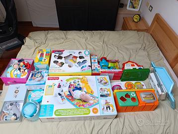 lotto di giochi per infanzia fisher price chicco