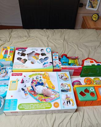 lotto di giochi per infanzia fisher price chicco