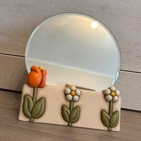 THUN specchio da appoggio 20cm Happy Country nuovo