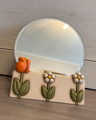 THUN specchio da appoggio 20cm Happy Country nuovo