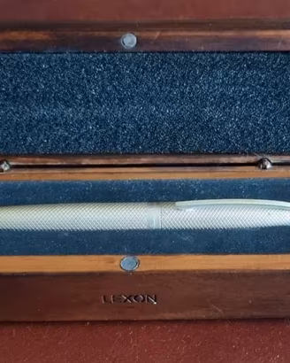 Penna Stilografica Vintage LEXON in Scatola Legno 