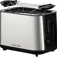 Tostapane, Design 2 Fette, Fessure Extra Larghe, 6