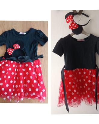 Vestito carnevale da Minnie