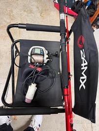 Canna e mulinello elettrico bolentino profondità