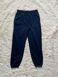 Pantaloni tuta blu scuro Tezenis con polsino