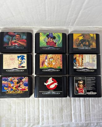 Lotto giochi MegaDrive Sega