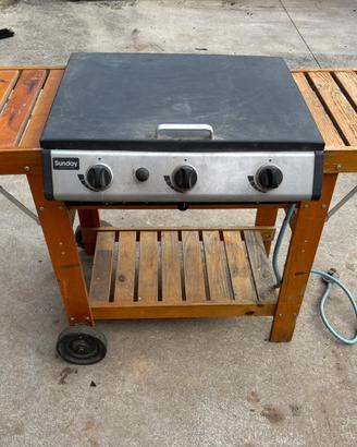 Barbecue a gas
