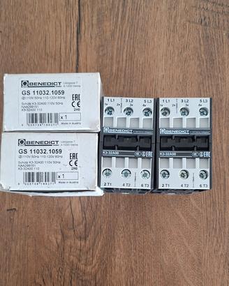 Contattore teleruttore 110 volt 32 Ah