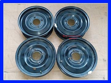 Cerchi in ferro 4 x 13 per Microcar AIXAM 500
