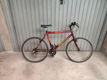 Mountain Bike 26" Dakota Bike Uomo Rosso Amaranto