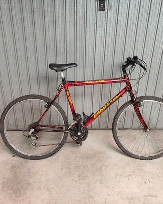 Mountain Bike 26" Dakota Bike Uomo Rosso Amaranto