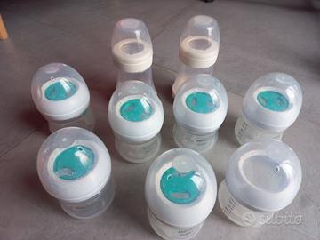Lotto 9 biberon Philips Avent e Chicco