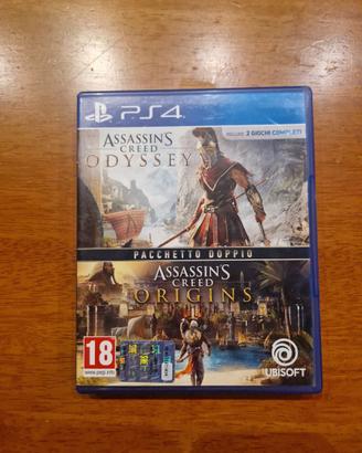 Assassin's Creed Origins e Odyssey ps4