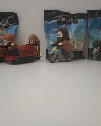 Lotto 4 statuette Harry Potter Broomz Eurospin