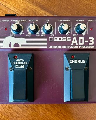 Boss AD3 -Processore per acustiche