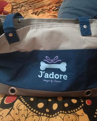 borsa trasportino per cani 