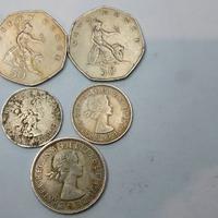 lotto di 14 monete inglesi